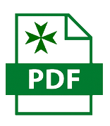 Icône PDF de l'Ordre de Saint-Lazare